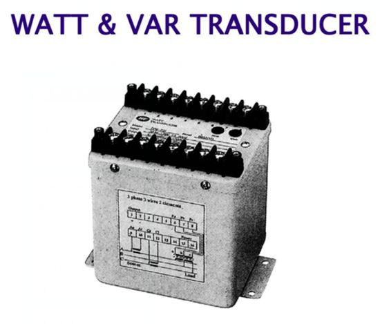 Fp-Watt & Var Transducer